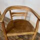 Vintage beech armchair