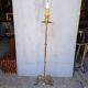 Lampadaire brutaliste fer battu ep 1940/50