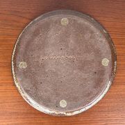 Large studio pottery bowl from the mid-century by Lisbeth Sallingboe for Jelling Keramik, 1960s.