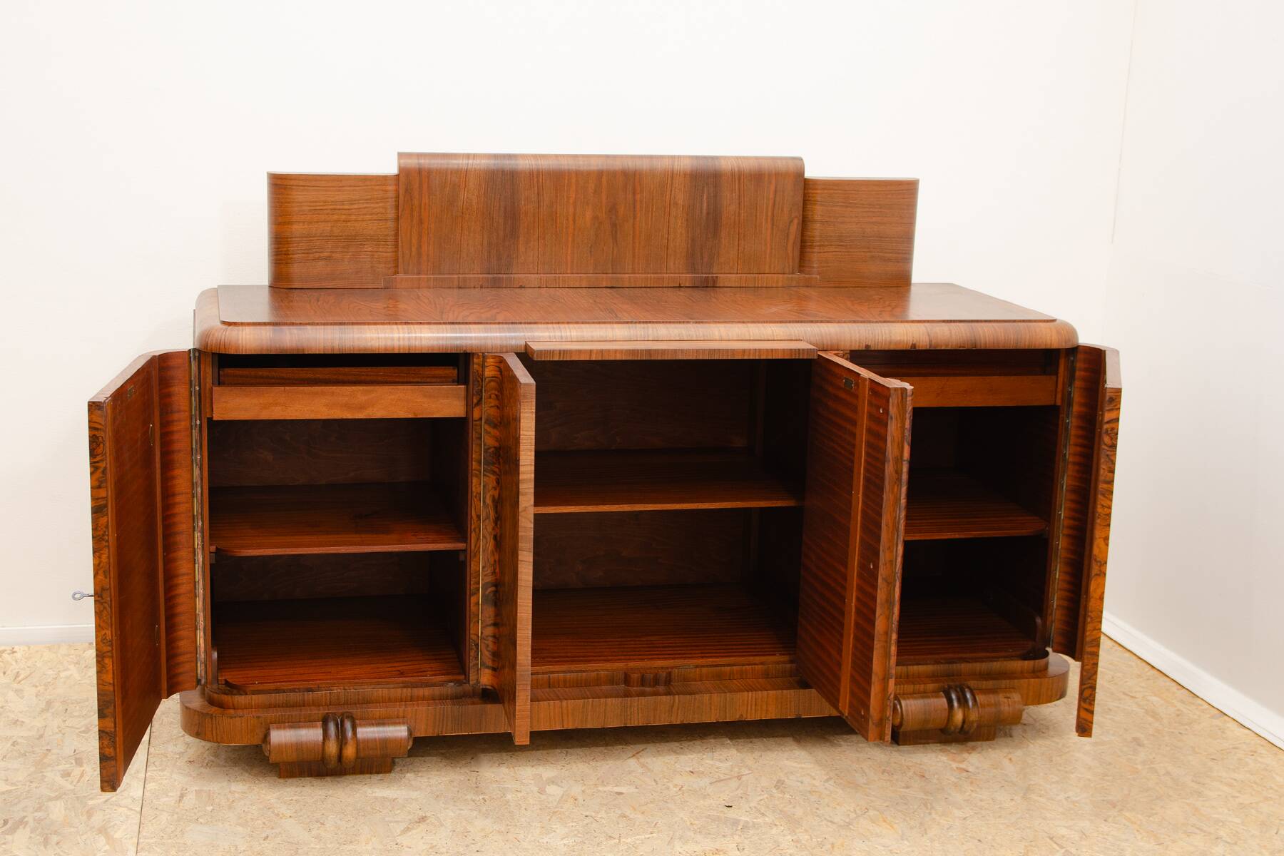 Fully renovated French ART DECO style sideboard, 1930´s