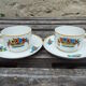 2 tea cups