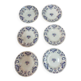 6 Lonchamps deep plates, Rouen model