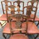 Suite of 6 Provençal criss-cross chairs