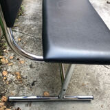 Tubular steel bench