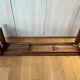 Handcrafted wooden bench