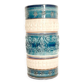 Vase rouleau en céramique, Italie 1970