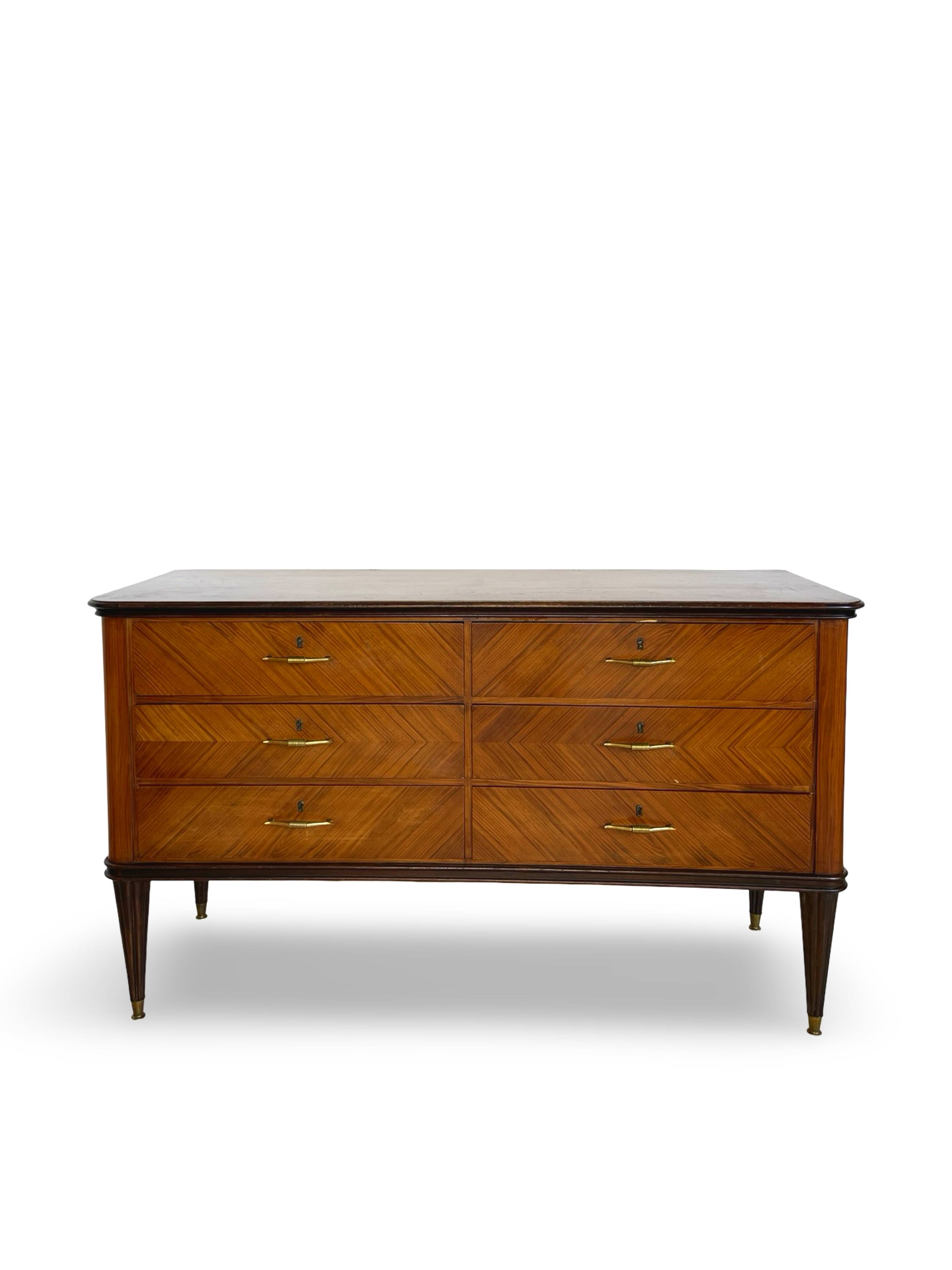 An Italian chest of drawers from the mid-20th century.