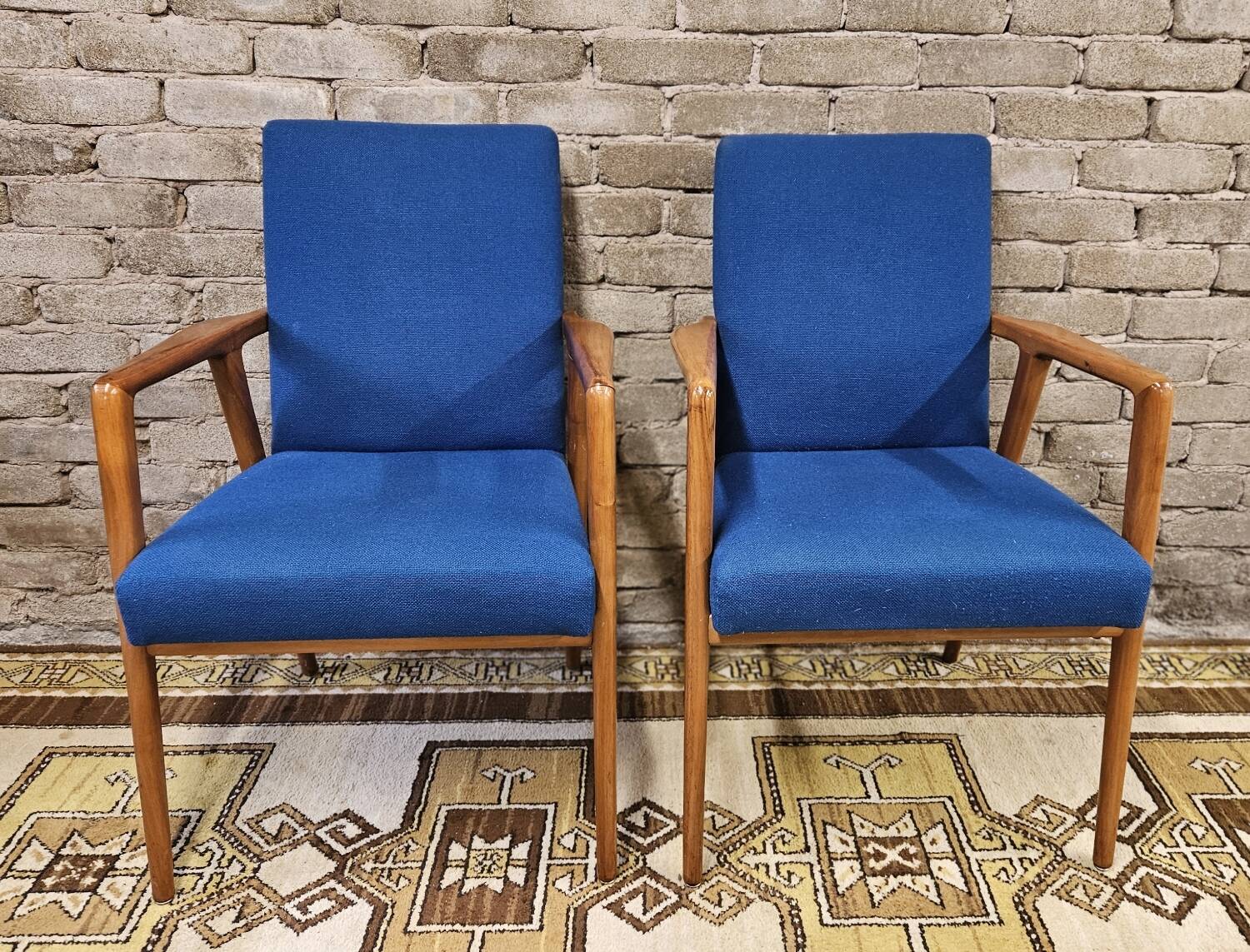 Paire de fauteuil Josef Hillerband pour Wilkhahn 1960