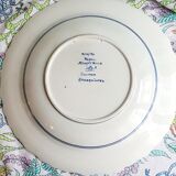 Large hand-painted Royal Delft Blue Holland dish