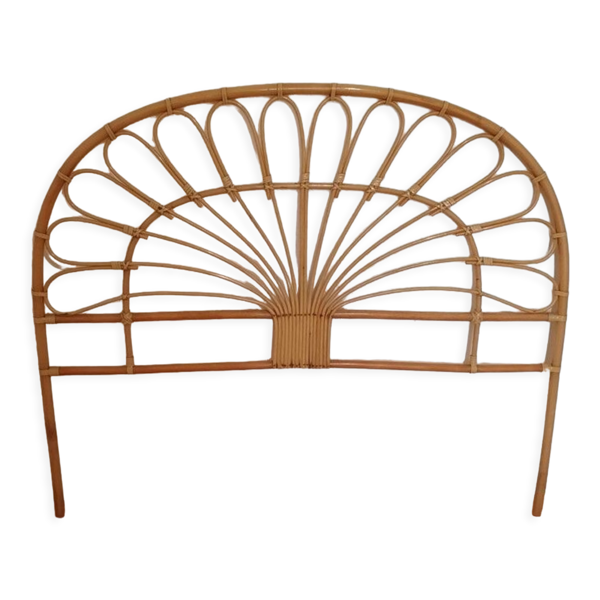 Rattan headboard
