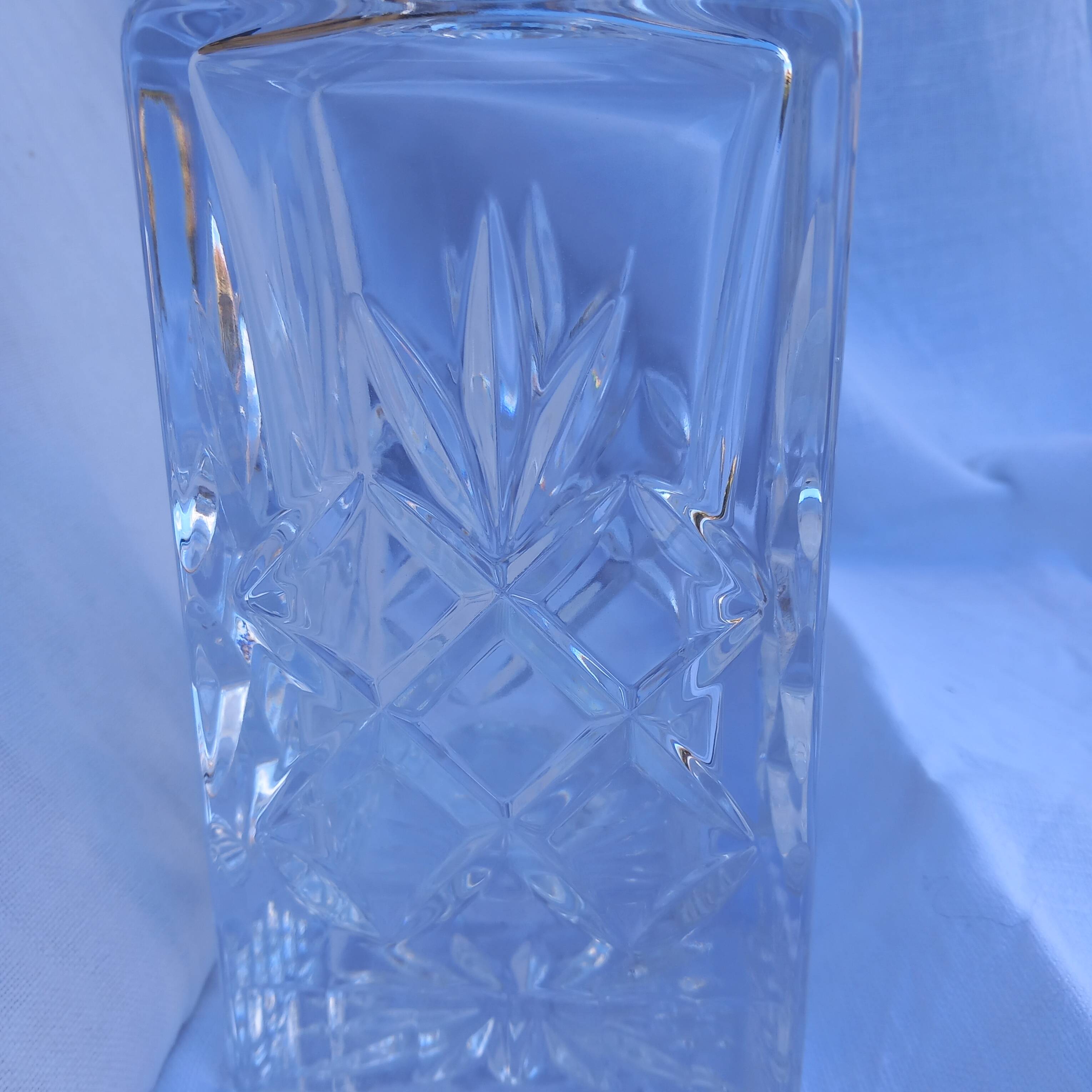 Vintage Crystal Whiskey Decanter