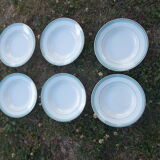 lot 6 plates st Amand