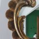 Mirror XIXth gilded wood and mercury ice 61x45cm