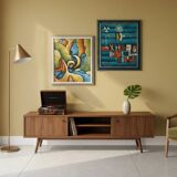 Two mid-20th century paintings by B. Long