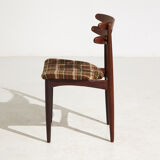 Model 178 teak dining chairs by johannes andersen for bramin