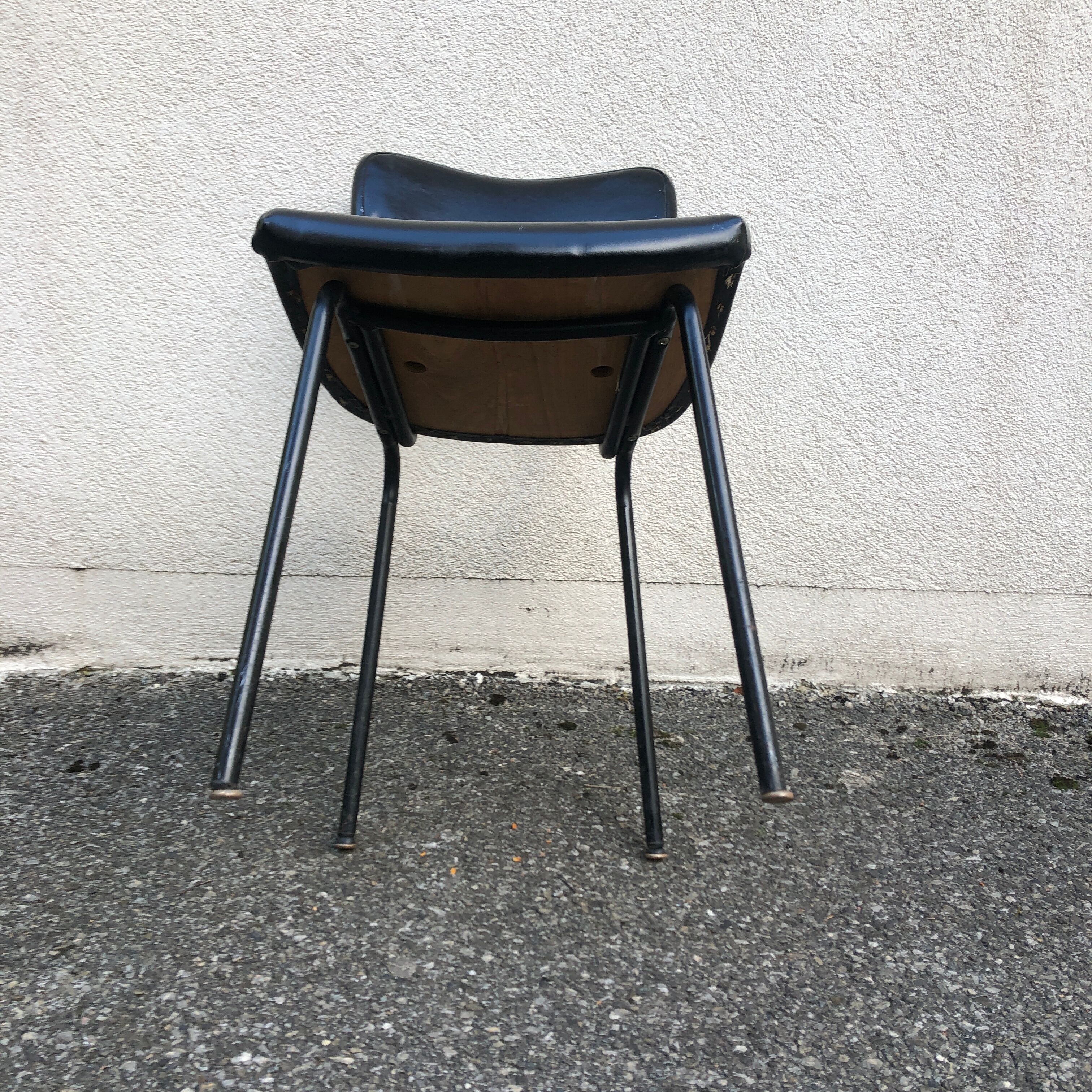 Leatherette chair