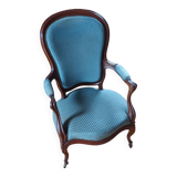 Pair of Voltaire armchairs in Napoleon III style