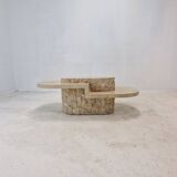 Mactan or Fossil Stone Coffee Table by Magnussen Ponte, 1980s