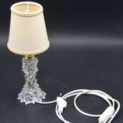 Charming Table Lamp in Rostrato Murano Glass Vase for Barovier & Toso, 1940s
