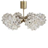 Sputnik chandelier, Kamenicky Senov, Czechoslovakia, 1970s.