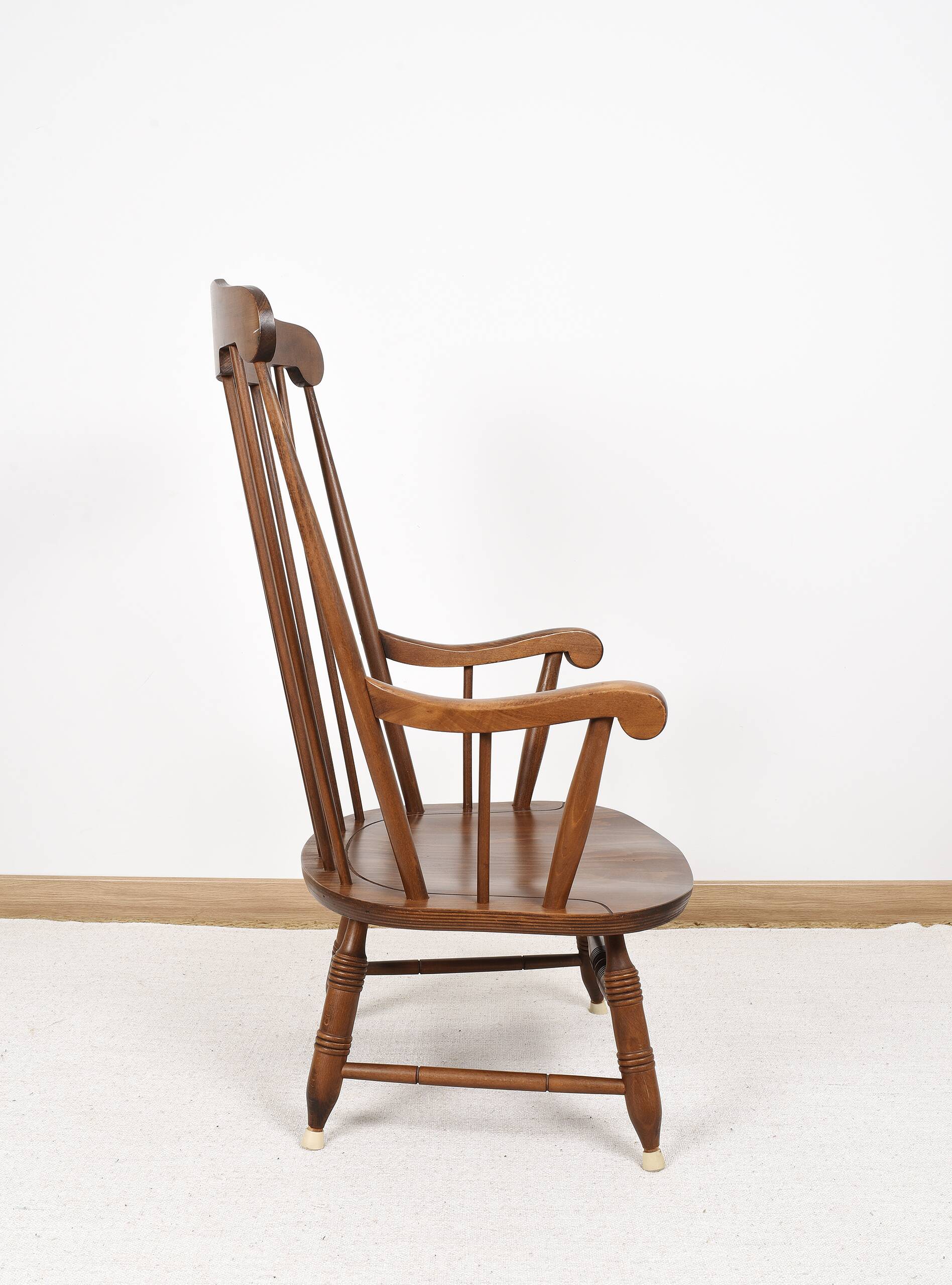 Vintage armchair with cushion