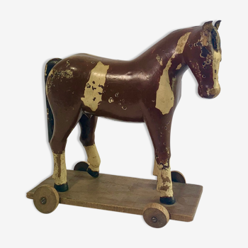 Cheval de bois vintage