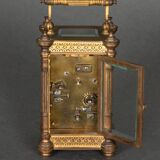 Clock Tiffany & Co New York officer's clock skeleton columns