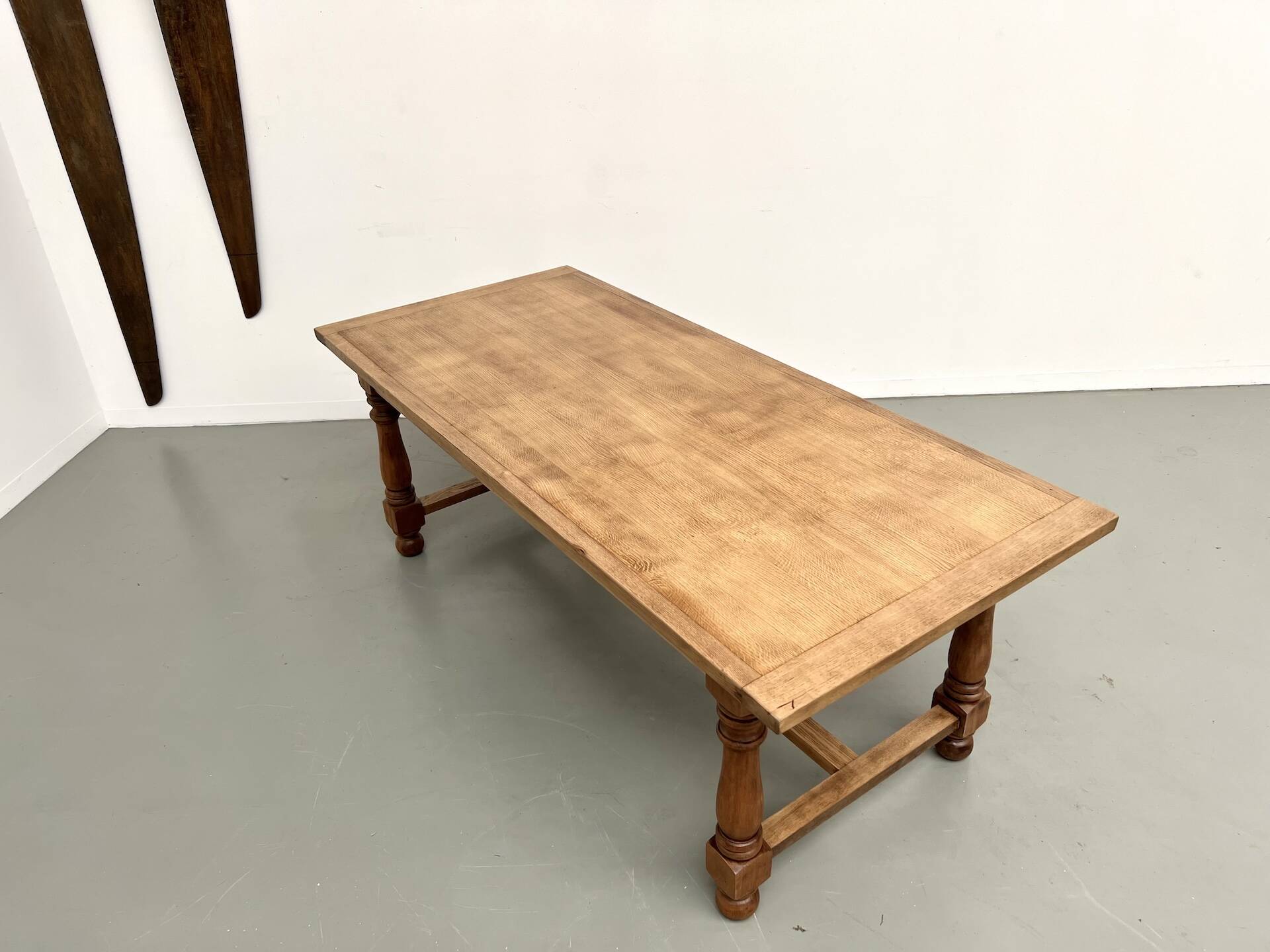 Oak and cherry table – 1970s
