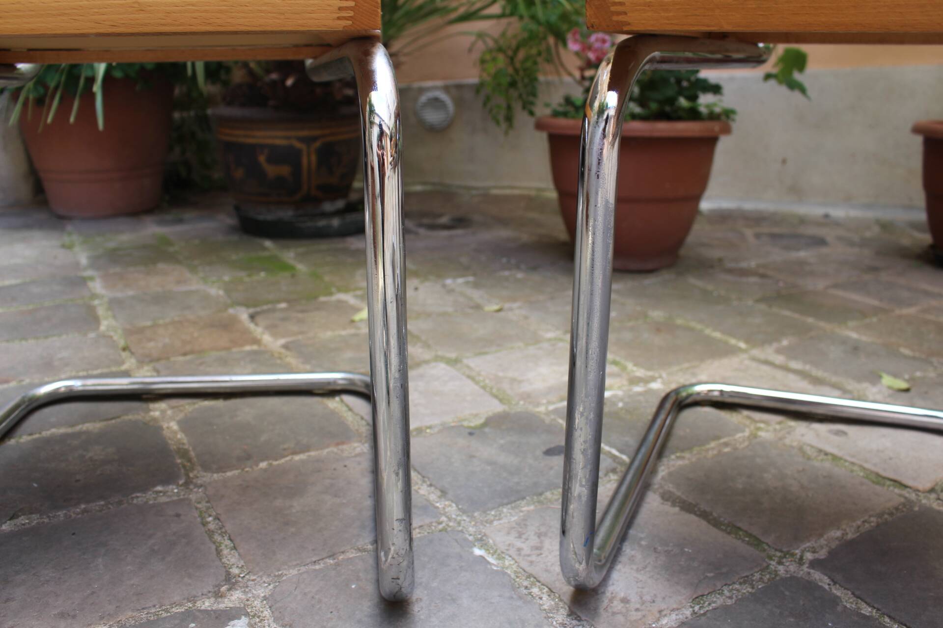 Cesca B64 x4 armchairs Marcel Breuer