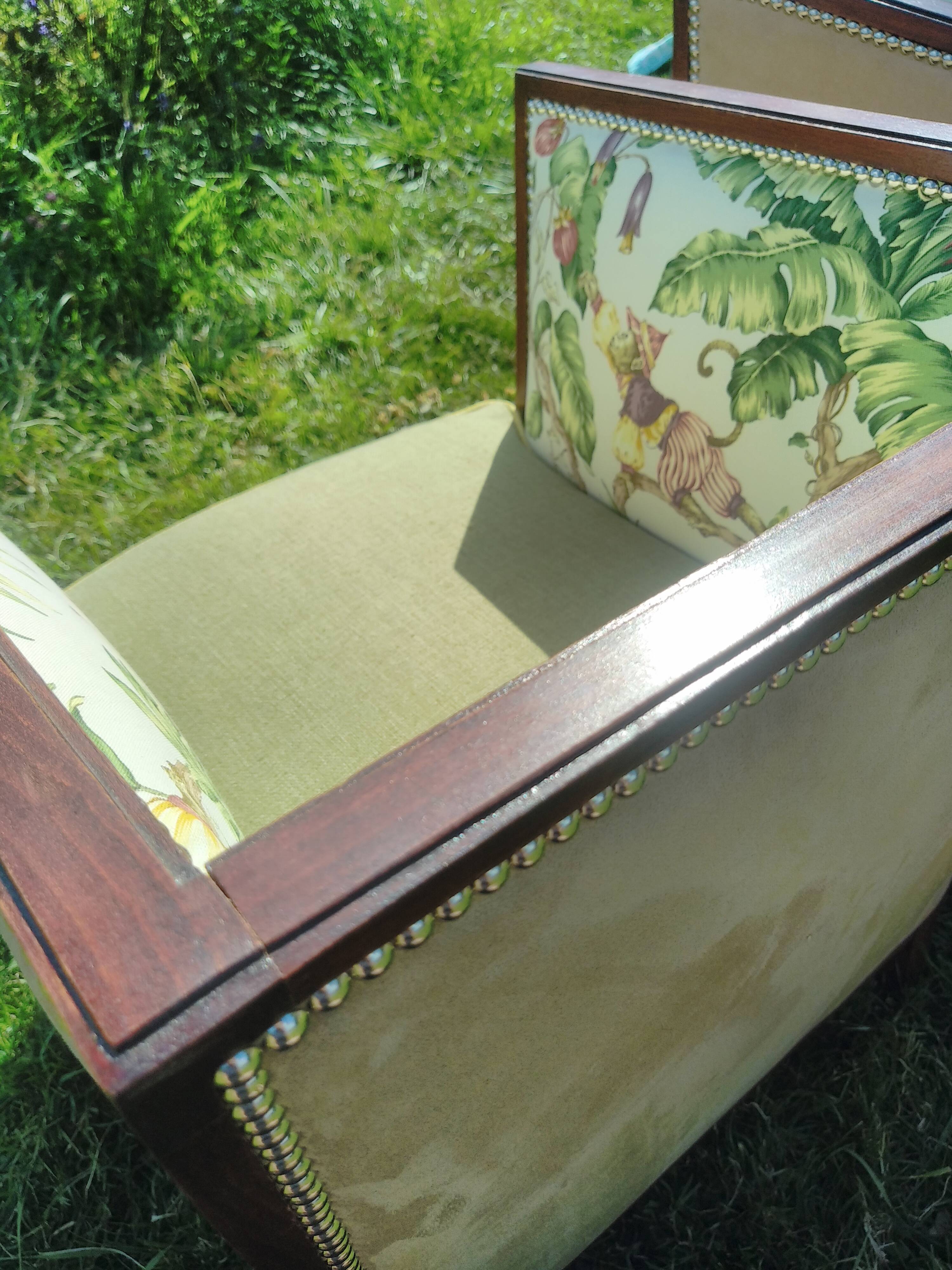 Paire de fauteuils art Deco