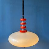 Lampe à suspension rouge