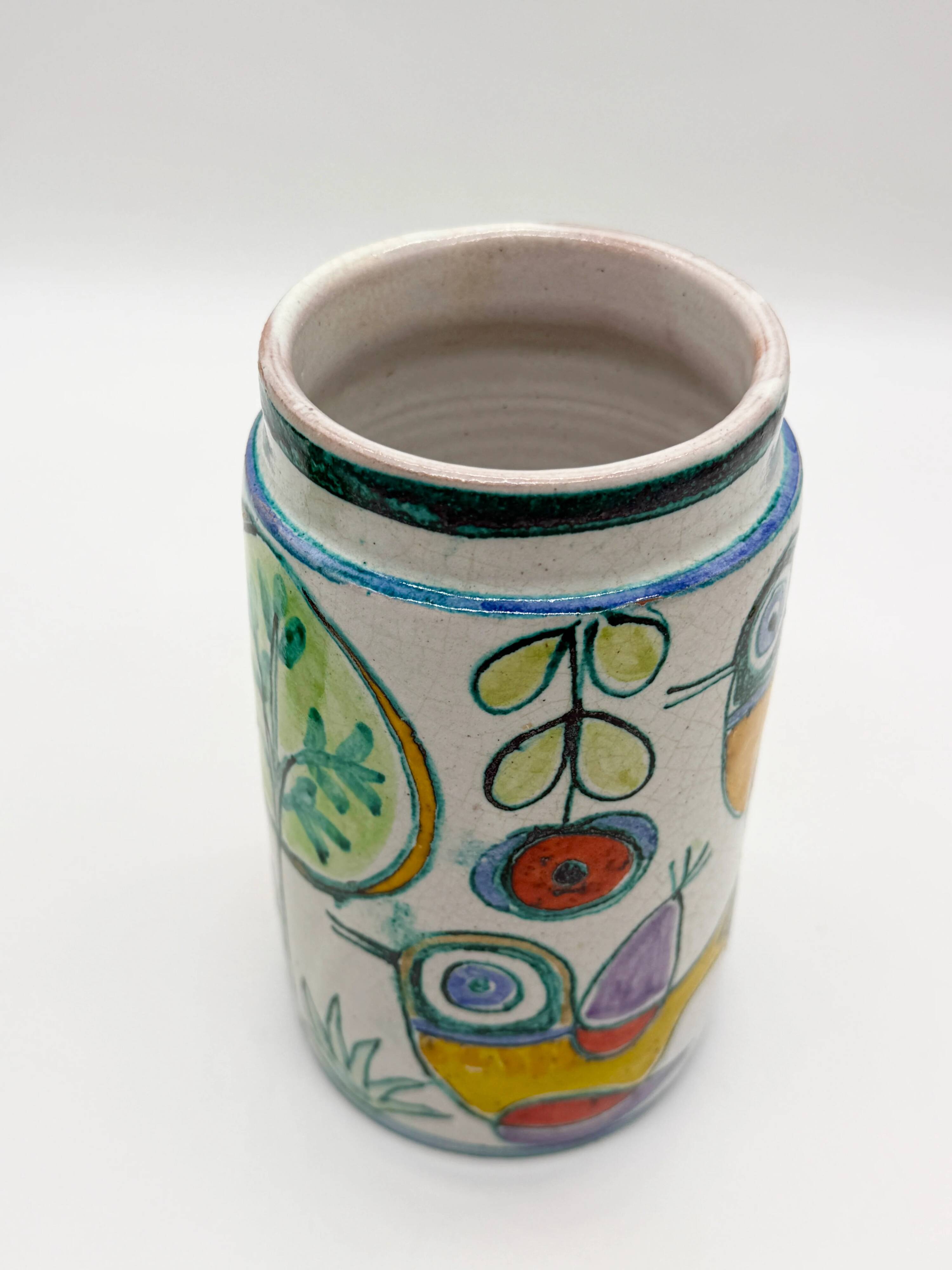 "Jardin" vase in ceramic, Ceramiche Simone, Italy 1960s