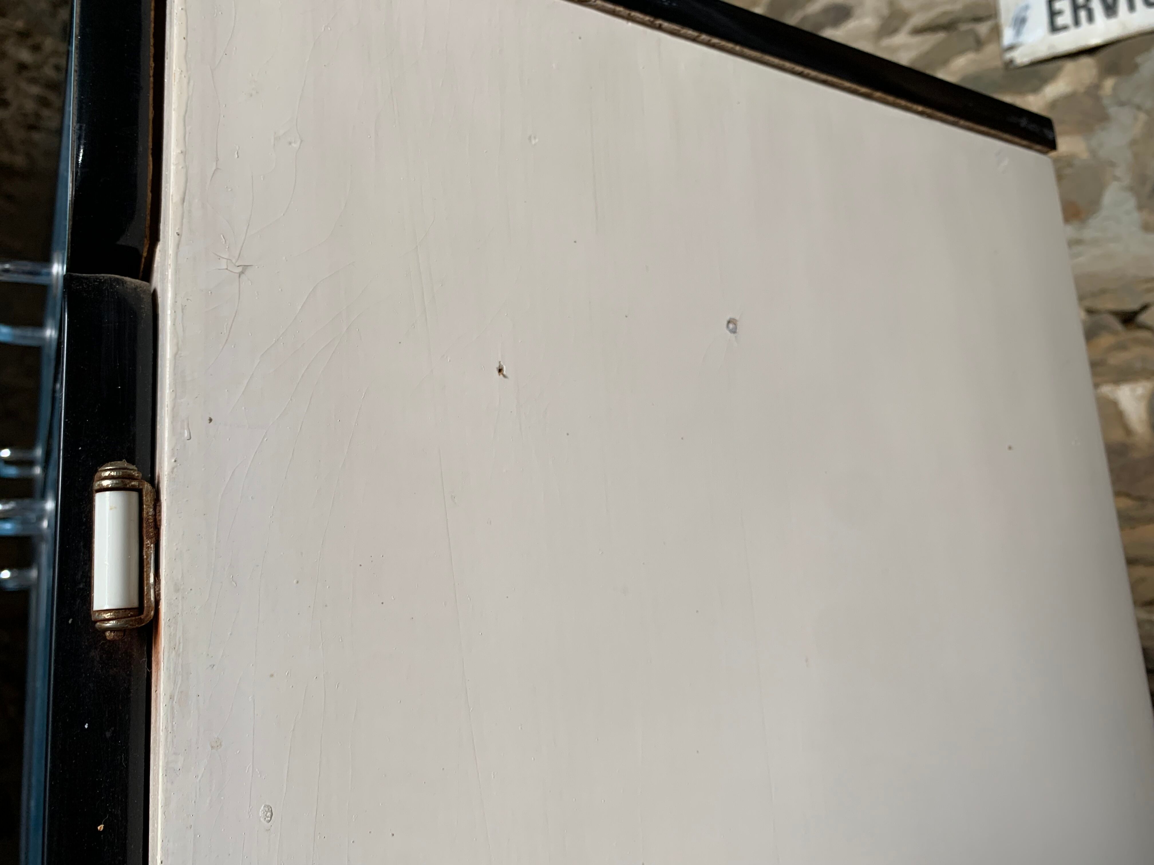 Buffet formica bleu