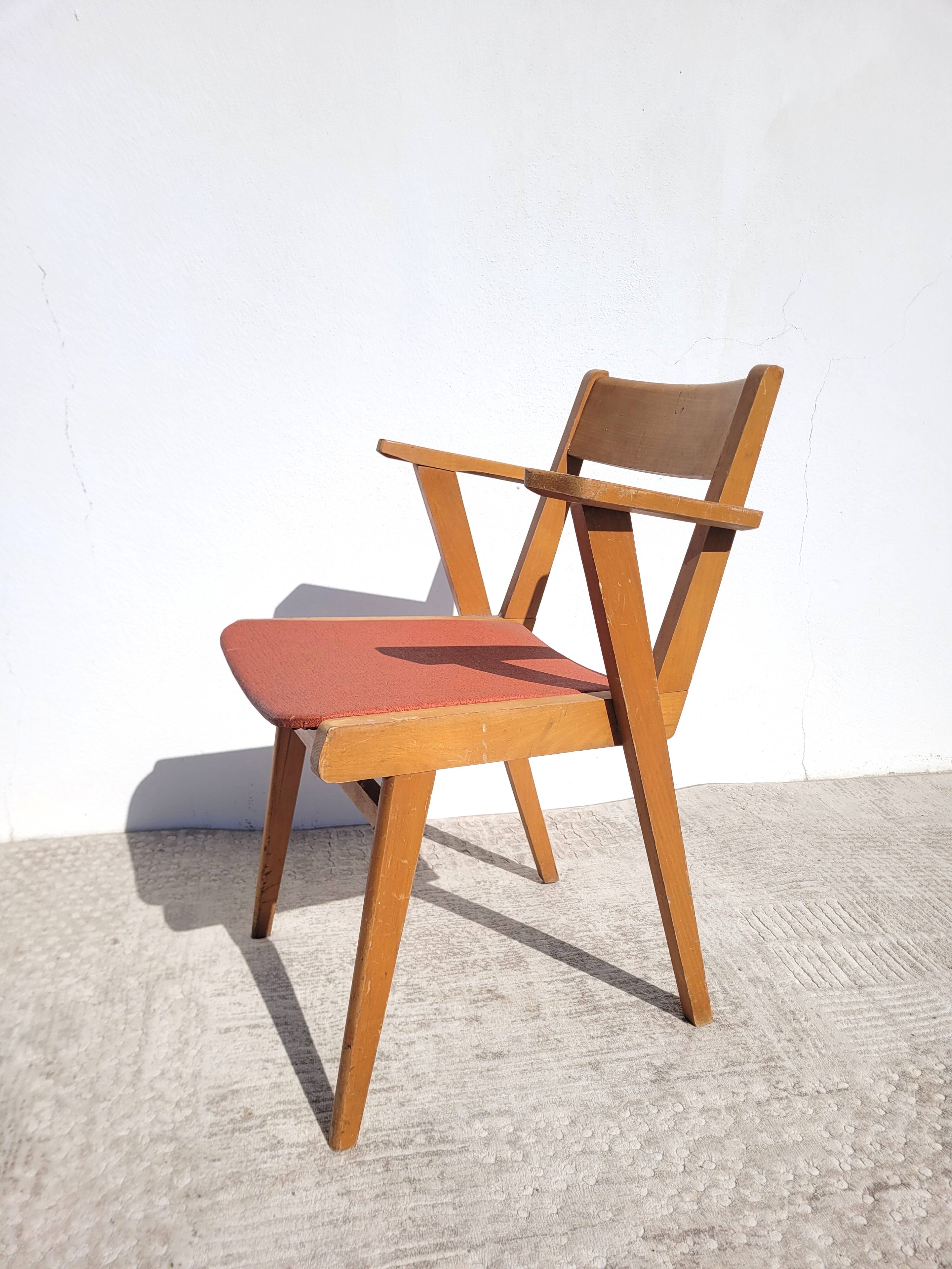Fauteuil bridge années 60