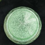 Green Clichy Glass Ceiling Chandelier in Ouraline