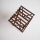 Vintage portable wooden picknick or fishing stool