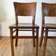 Paire de chaises bistrot Fischel début XXème