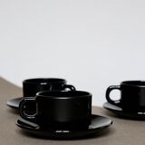 Batch of black cups