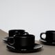Batch of black cups