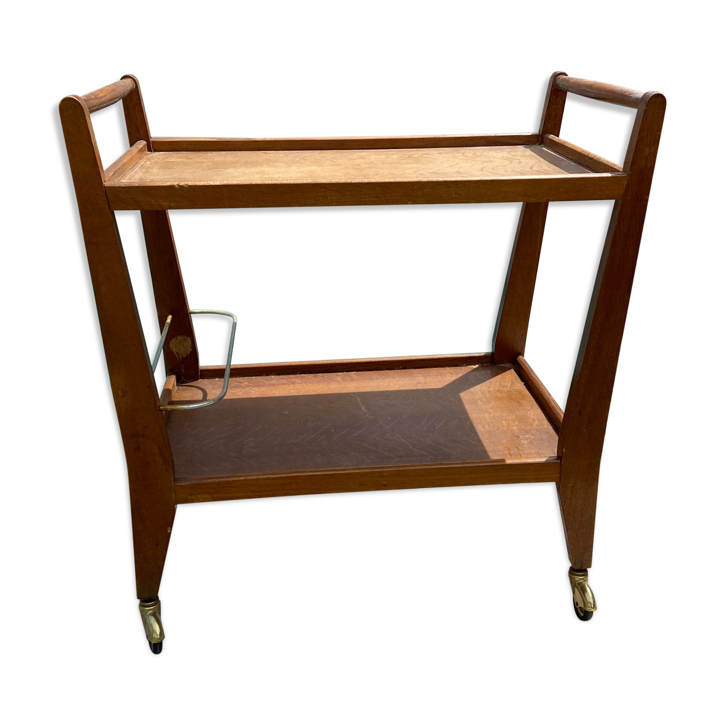 Scandinavian vintage teak dessert