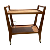 Scandinavian vintage teak dessert