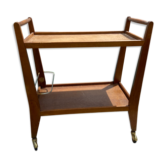 Scandinavian vintage teak dessert