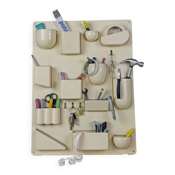 Utensilo vintage - Organisateur mural par Dorothee Becker, années 1960 – Espace Age