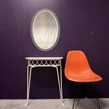Console table with mirror from the 1960s