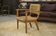 Armchair by Adrien Audoux and Frida Minet for Vibo Vesoul 1940s