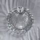 Vintage shell ashtray in Cristal d'Arques