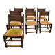 Set of 7 Spanish Renaissance chairs