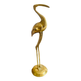 Oiseau en laiton ancien