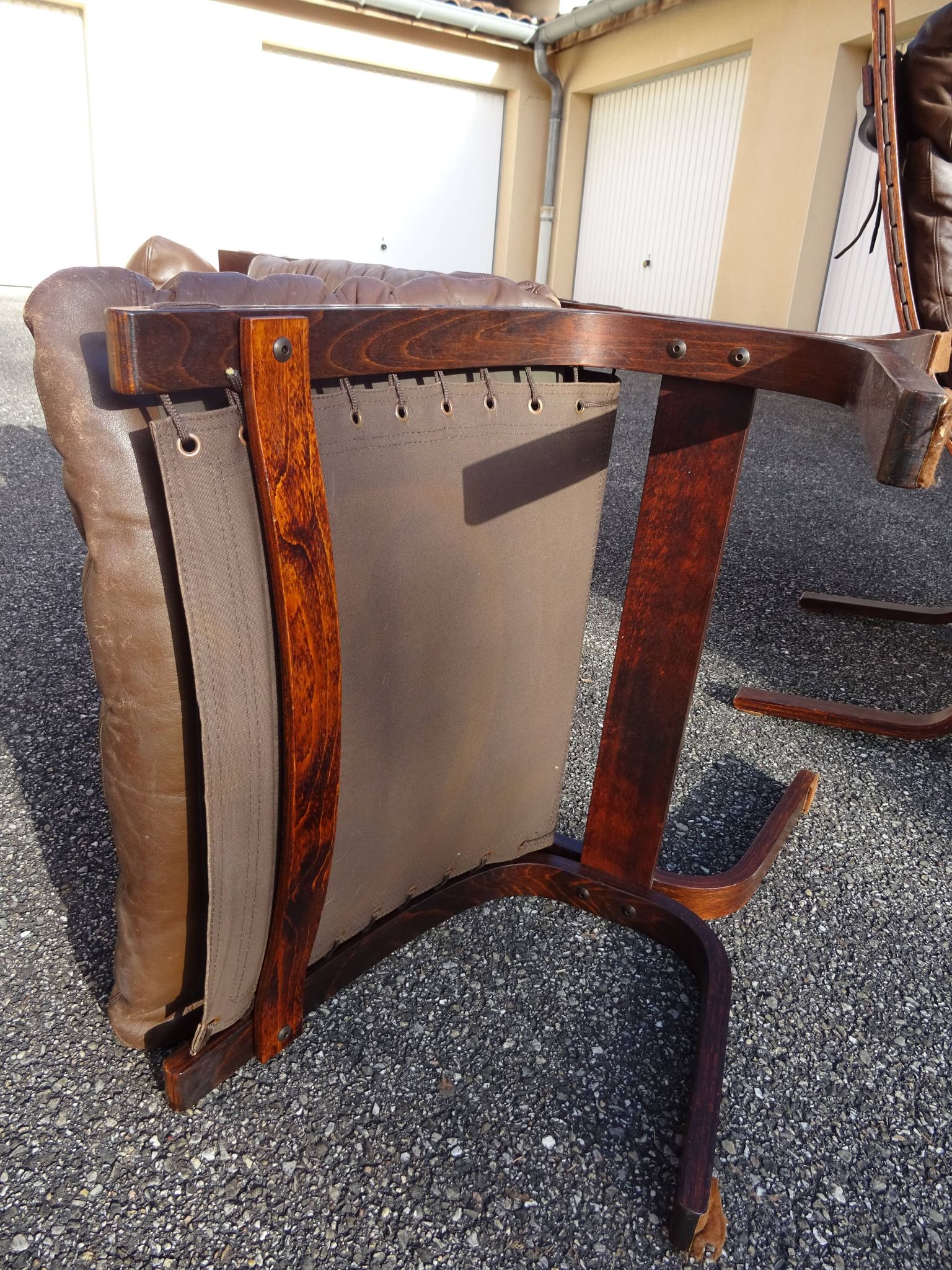 Pair of Siesta armchairs Scandinavian design Ingmar Relling Westnofa Year 70