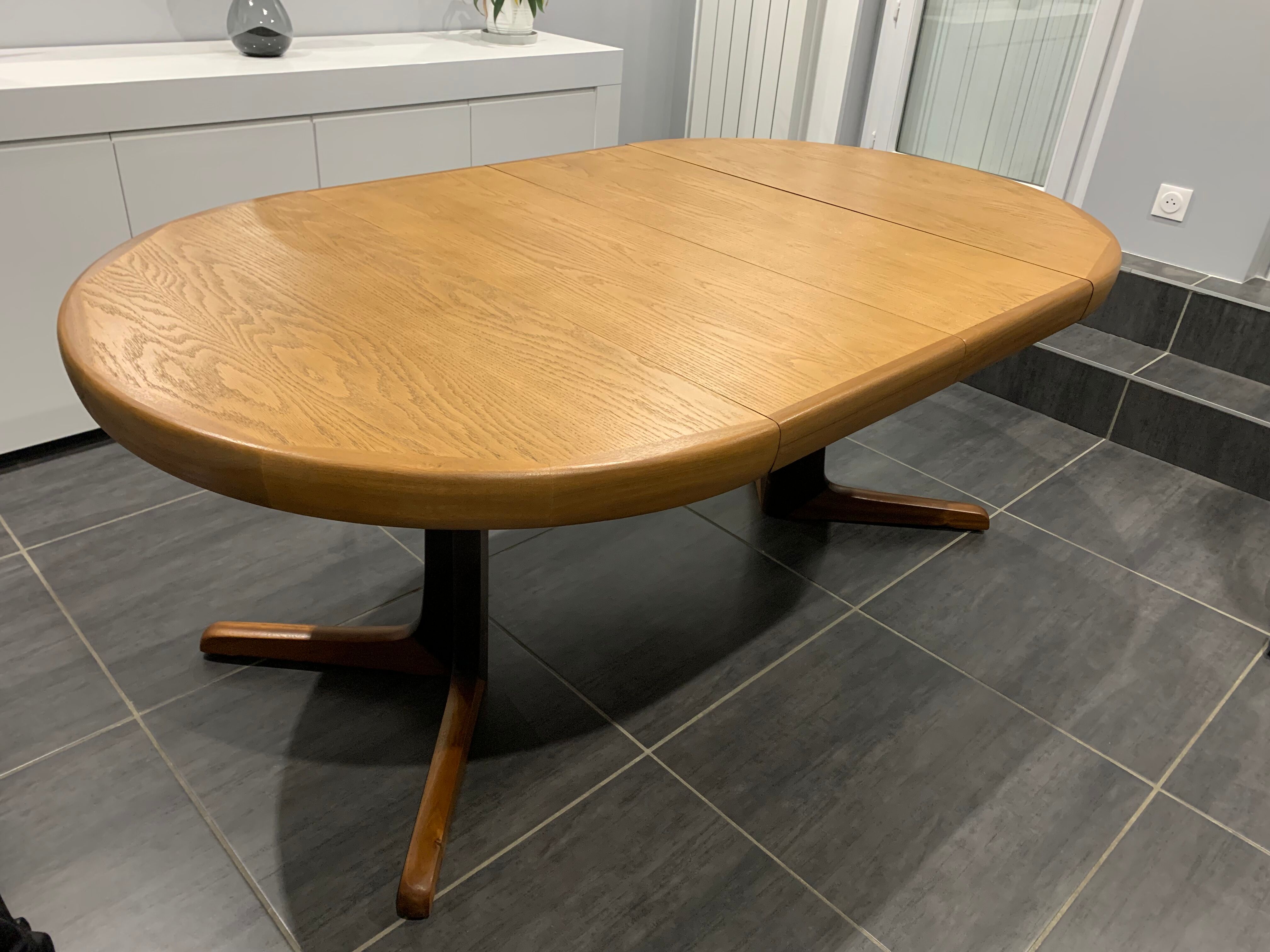 Baumann vintage 1970s extendable table